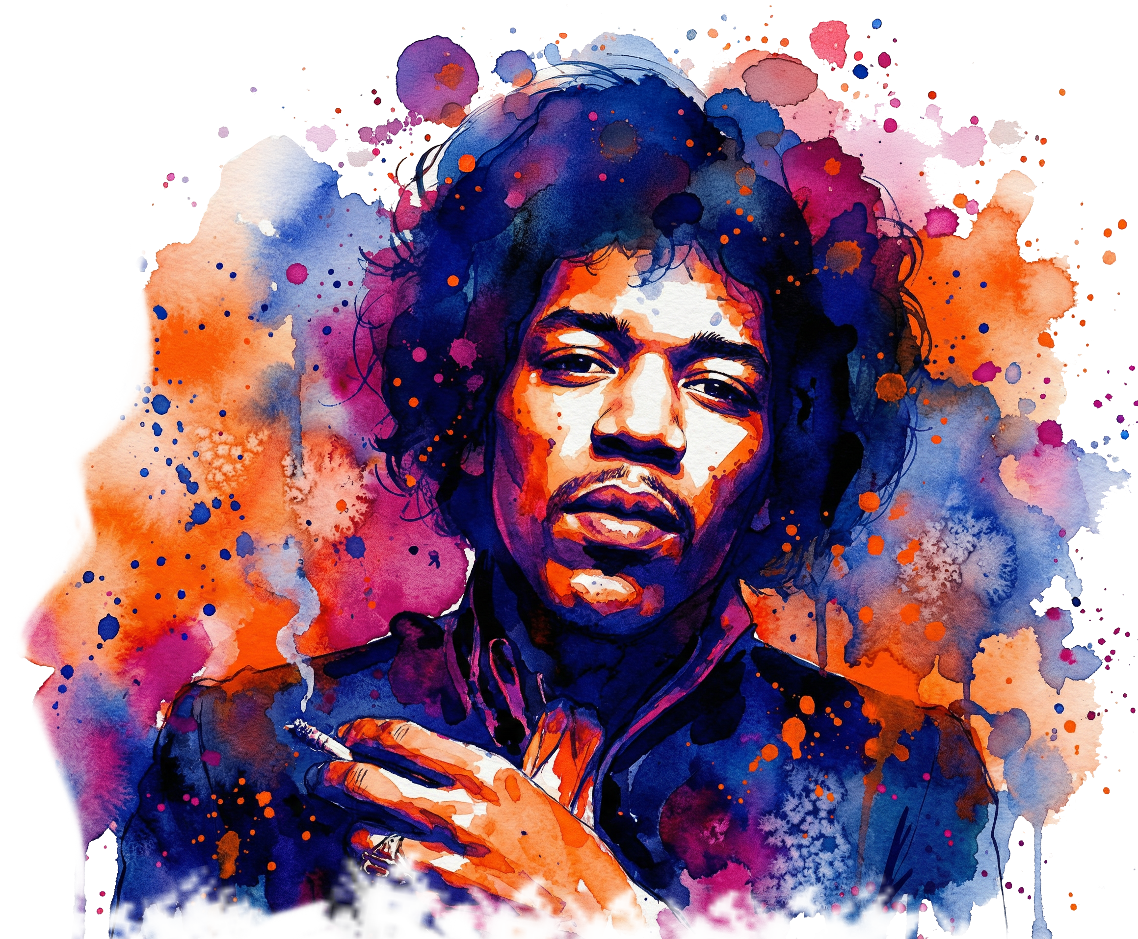 Digital Watercolours - Wear The Art