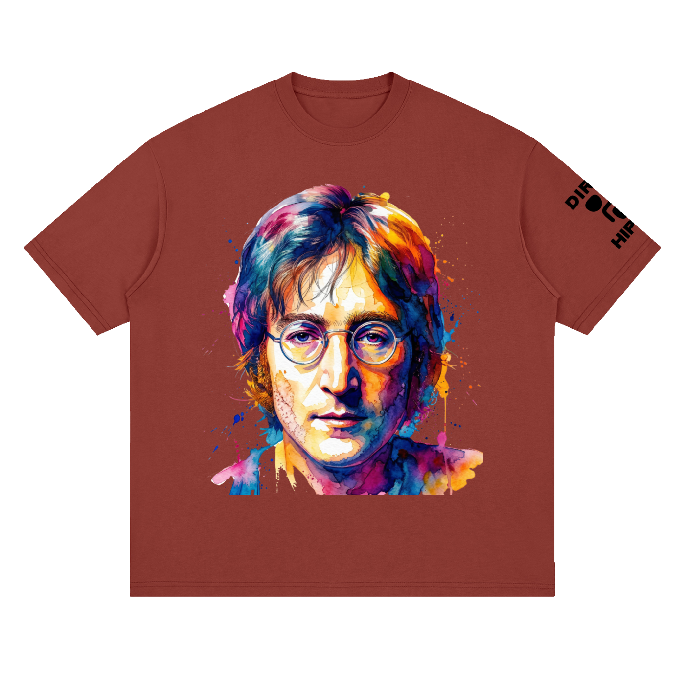 John Lennon - Streetwear Loose Drop Shoulder T-Shirt
