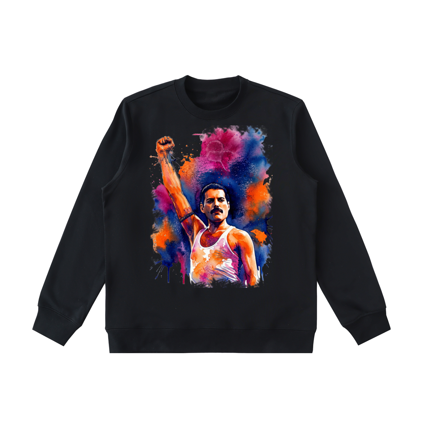 Freddy Mercury - Essential Heavyweight Crewneck  Sweatshirt