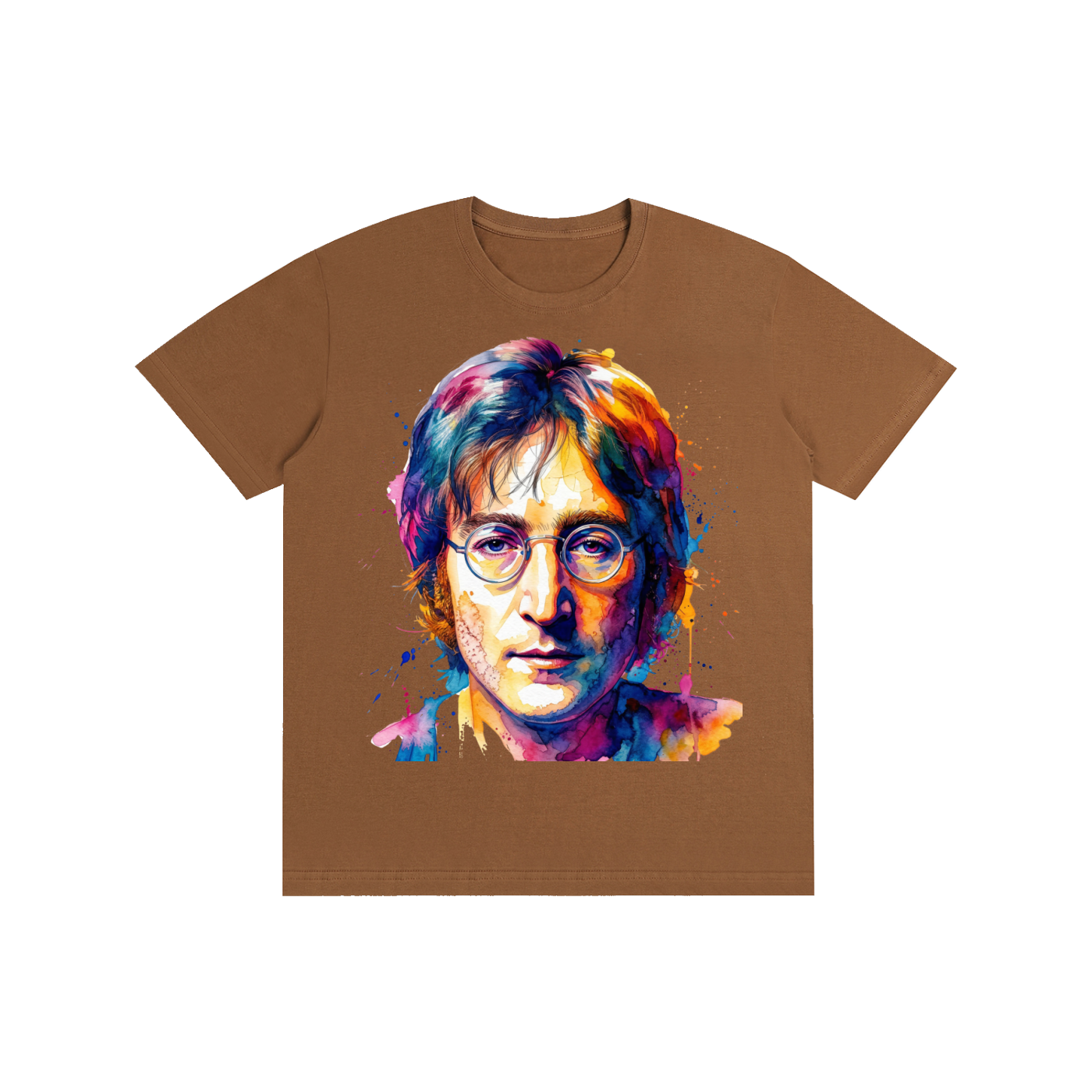 John Lennon - Digital Watercolour Unisex Tee
