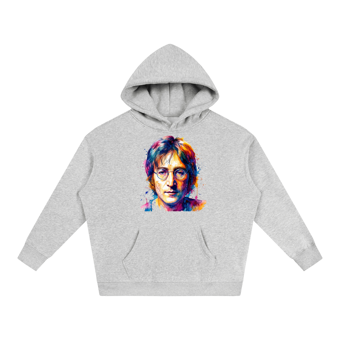 John Lennon - Oversize Fleeced Hoodie