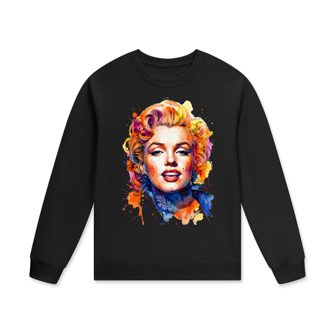 Matilyn Monroe - Streetwear Unisex Cotton Pullover