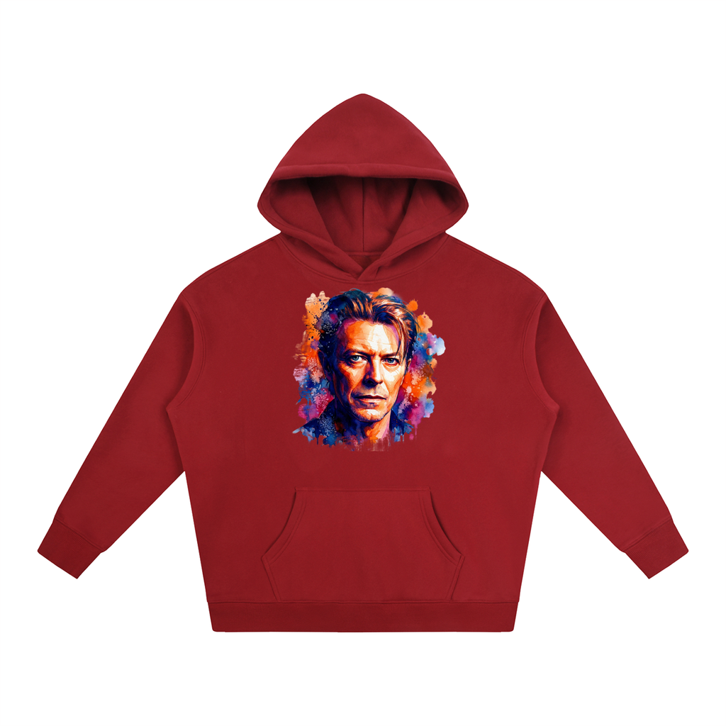 David Bowie - Oversize Fleeced Hoodie