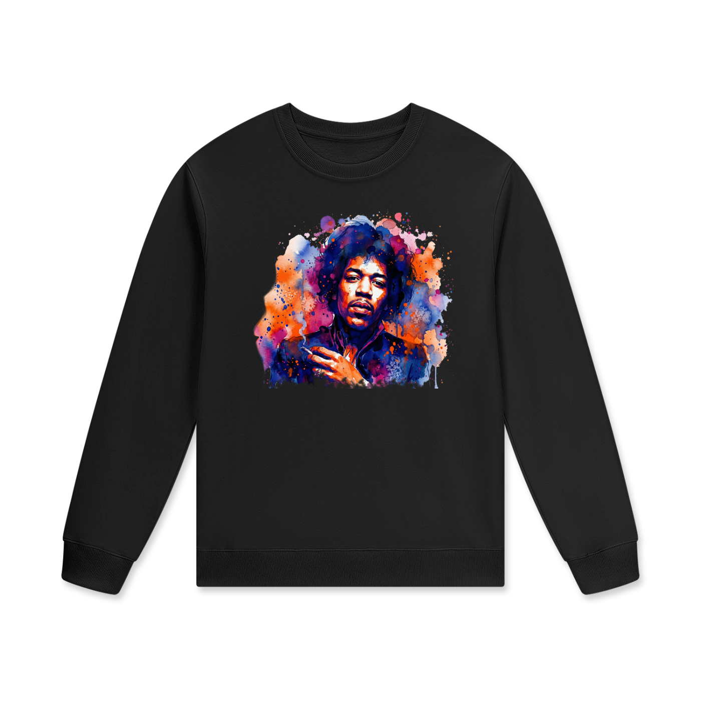Jimi Hendrix - Streetwear Unisex Cotton Pullover
