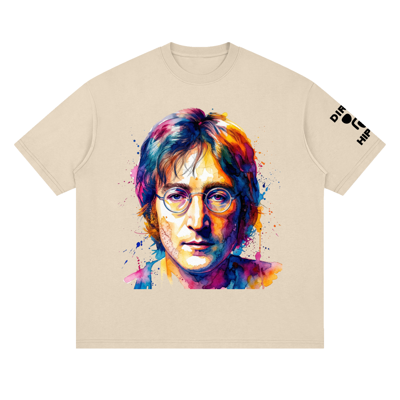 John Lennon - Streetwear Loose Drop Shoulder T-Shirt