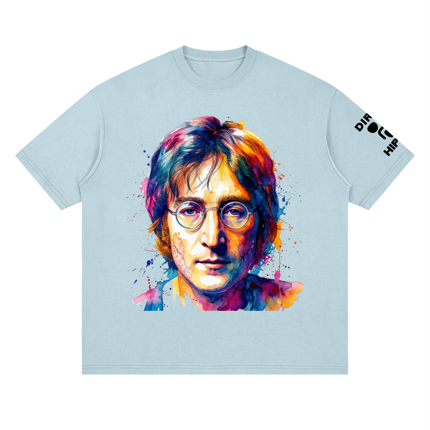 John Lennon - Streetwear Loose Drop Shoulder T-Shirt