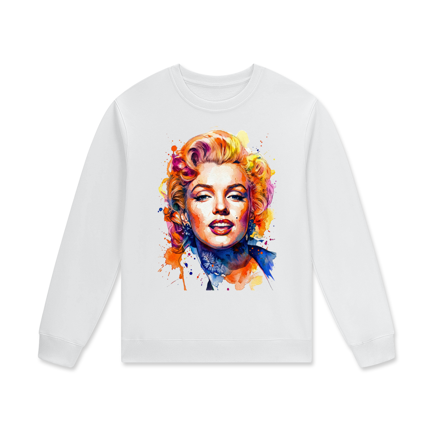 Matilyn Monroe - Streetwear Unisex Cotton Pullover